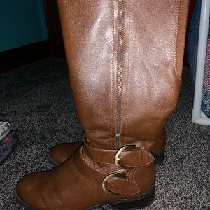 Wide calf boots